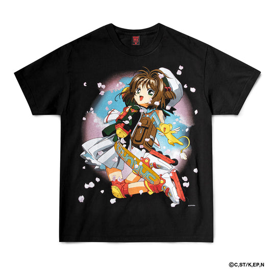 GEEKS RULE｜CC SAKURA X GEEKS RULE 15 SILKSCREEN PRINTING T SHIRT vol.01 / BLACK