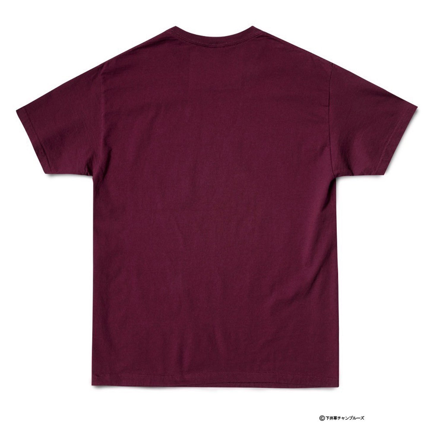 サムライチャンプルー x GEEKS RULE 15 SILKSCREEN PRINTING T SHIRT / BURGUNDY
