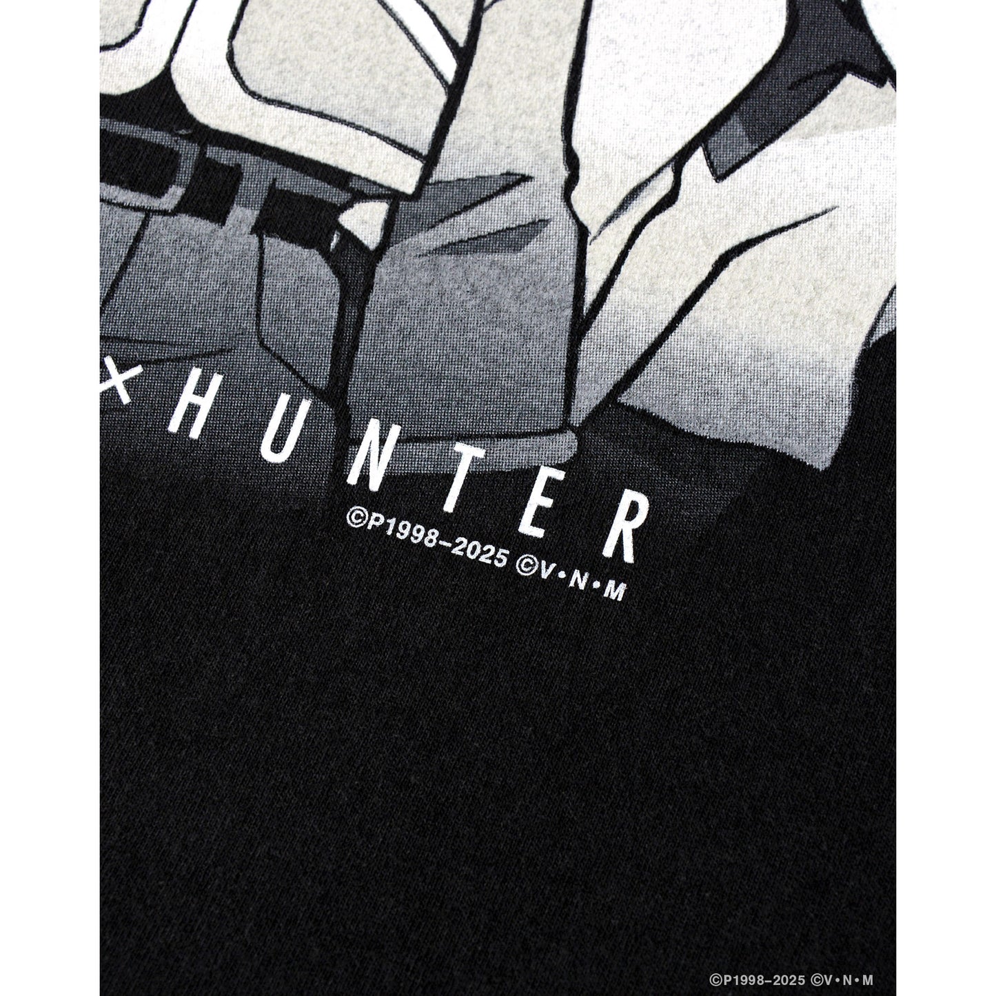 HUNTERxHUNTER x GEEKS RULE SILKCREEN PRINTING T SHIRT "カルテット" / BLACK