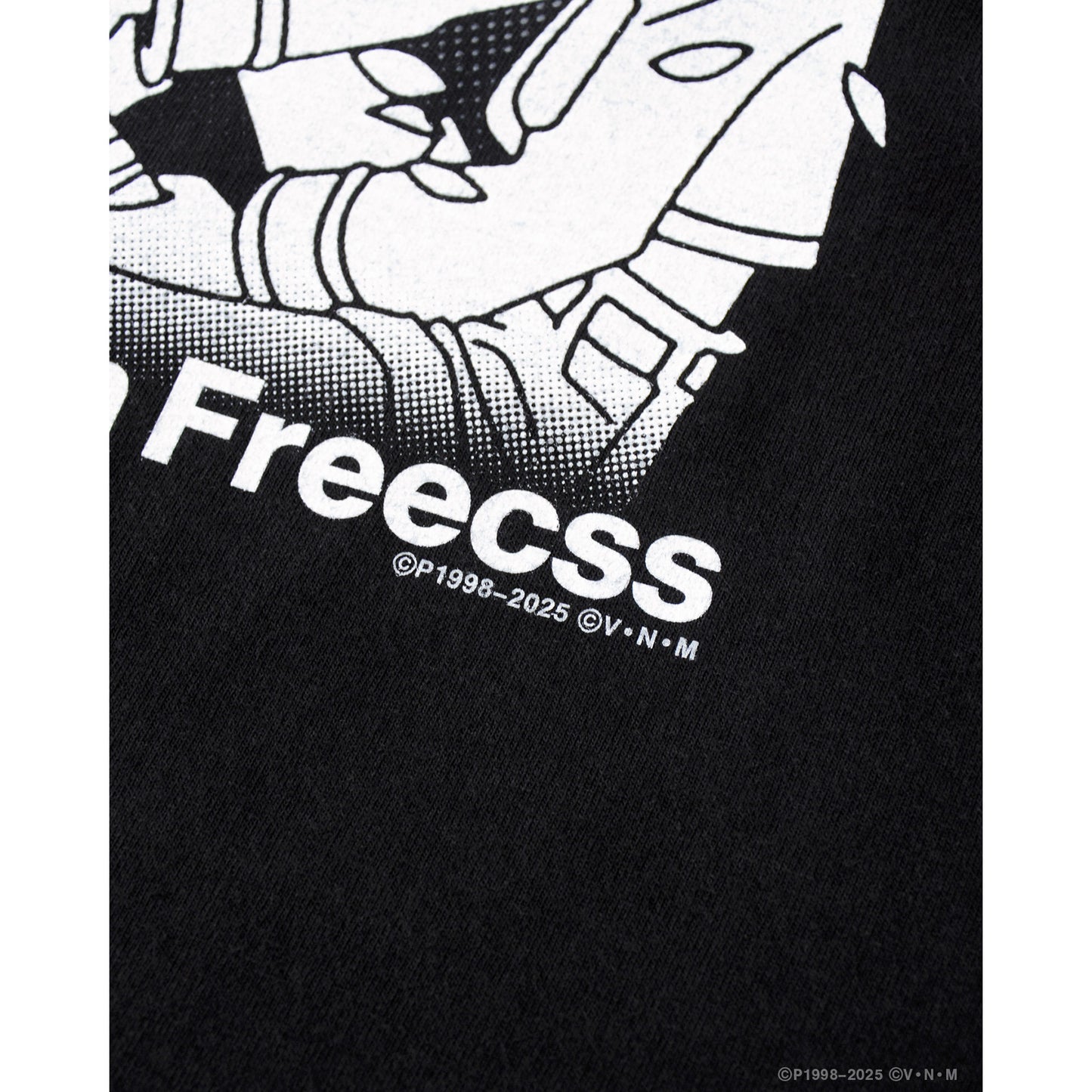 HUNTERxHUNTER x GEEKS RULE SILKCREEN PRINTING T SHIRT "ゴン" / BLACK