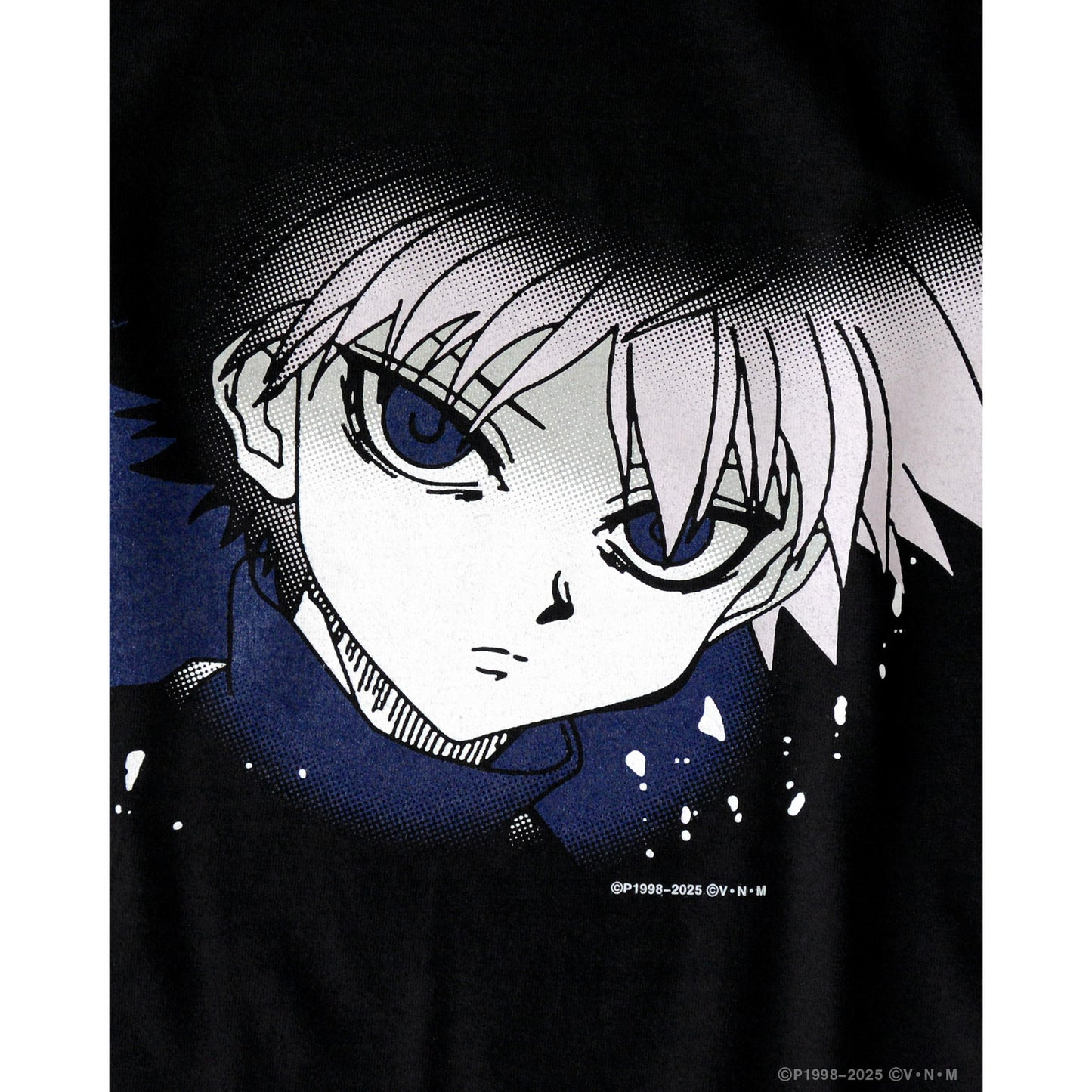 HUNTERxHUNTER x GEEKS RULE SILKCREEN PRINTING T SHIRT "キルア" / BLACK