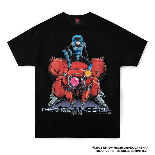攻殻機動隊 THE GHOST IN THE SHELL | GEEKS RULE SILKSCREEN PRINTING T SHIRT vol.01 / BLACK