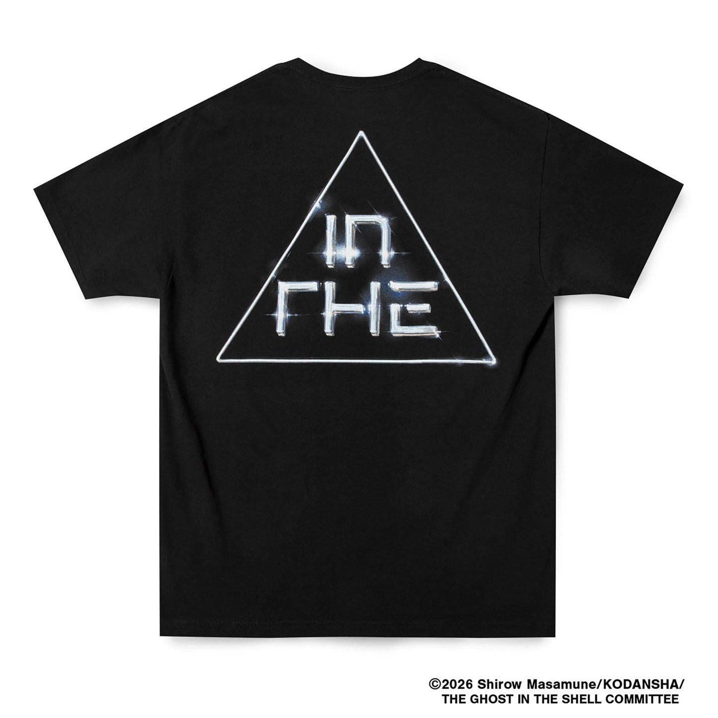 攻殻機動隊 THE GHOST IN THE SHELL | GEEKS RULE SILKSCREEN PRINTING T SHIRT vol.01 / BLACK