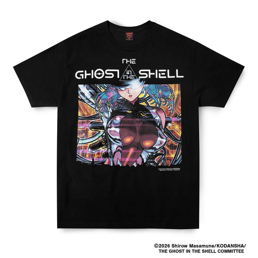 攻殻機動隊 THE GHOST IN THE SHELL | GEEKS RULE SILKSCREEN PRINTING T SHIRT vol.02 / BLACK