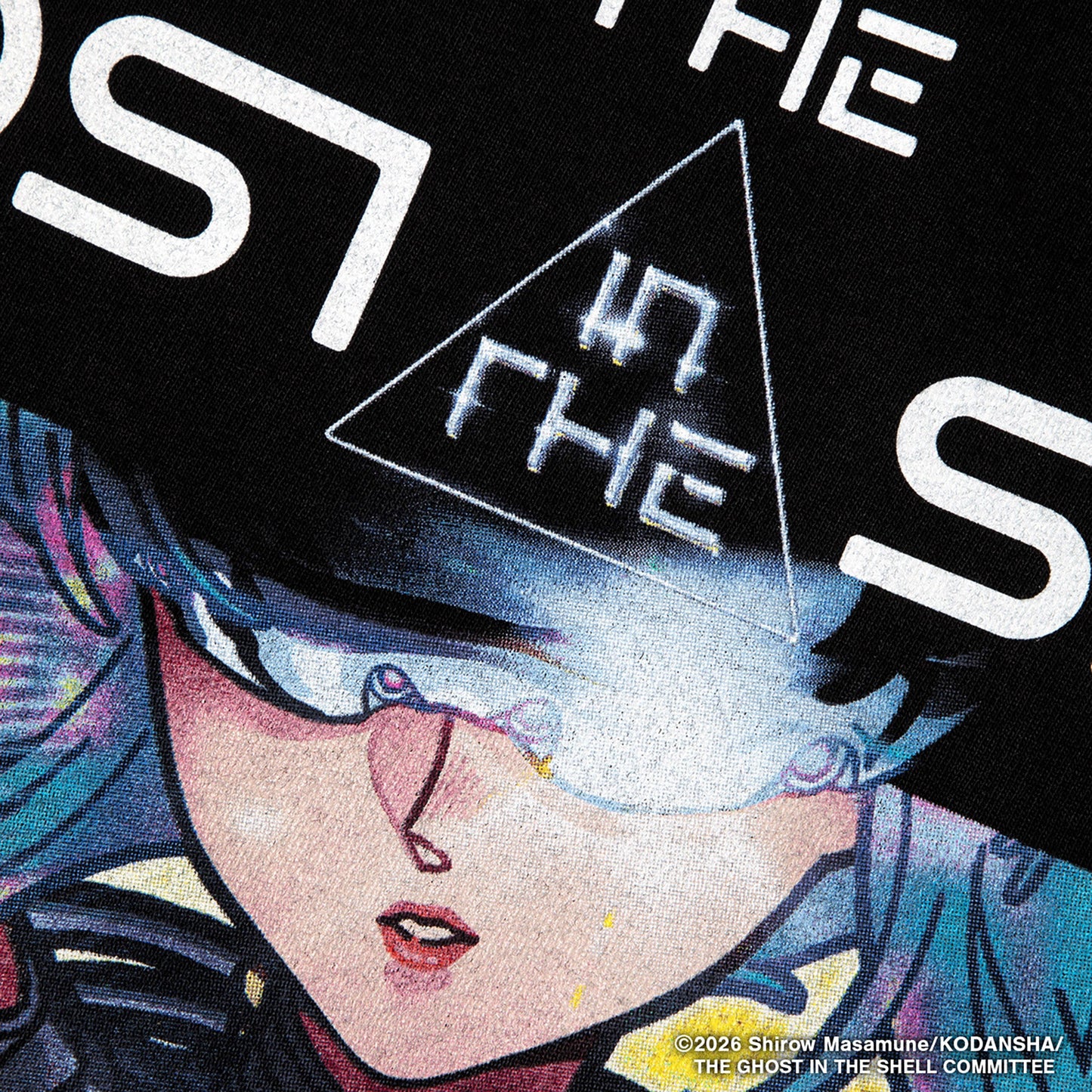 攻殻機動隊 THE GHOST IN THE SHELL | GEEKS RULE SILKSCREEN PRINTING T SHIRT vol.02 / BLACK