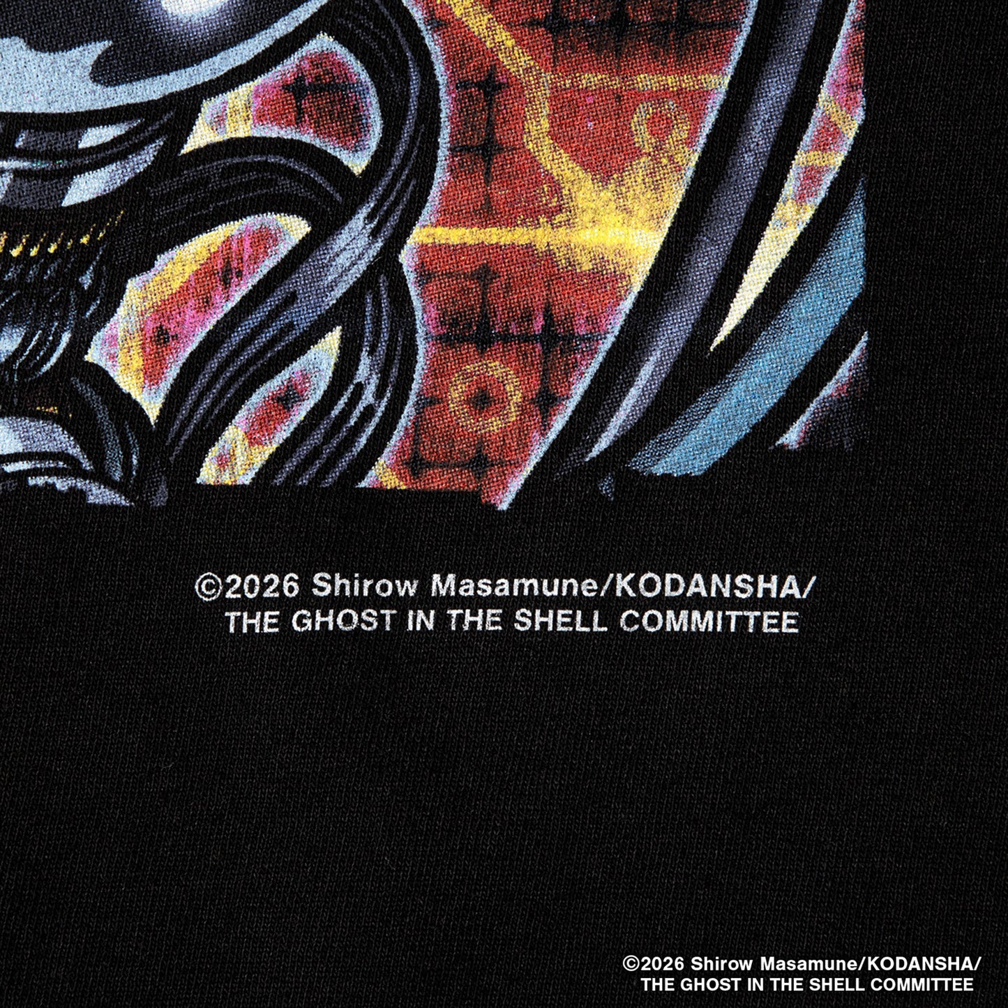 攻殻機動隊 THE GHOST IN THE SHELL | GEEKS RULE SILKSCREEN PRINTING T SHIRT vol.02 / BLACK