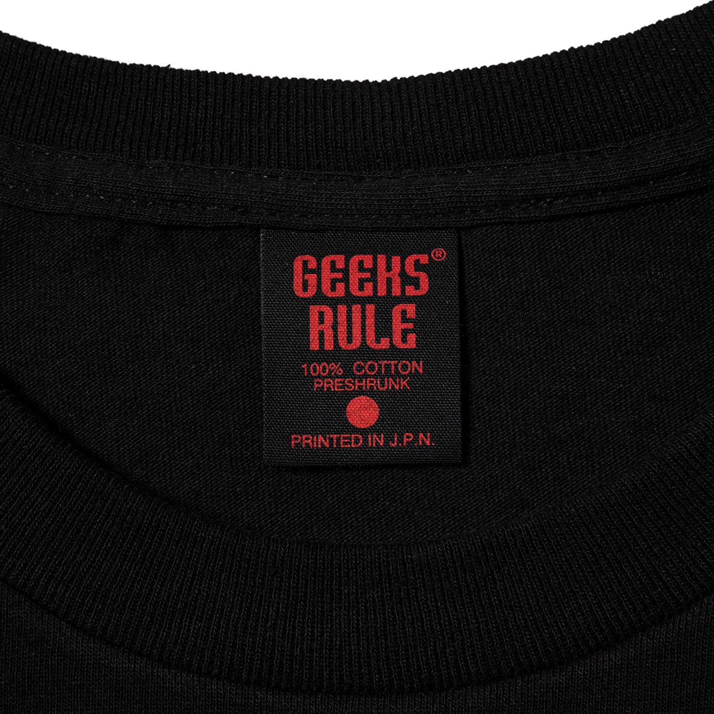 攻殻機動隊 THE GHOST IN THE SHELL | GEEKS RULE SILKSCREEN PRINTING T SHIRT vol.02 / BLACK