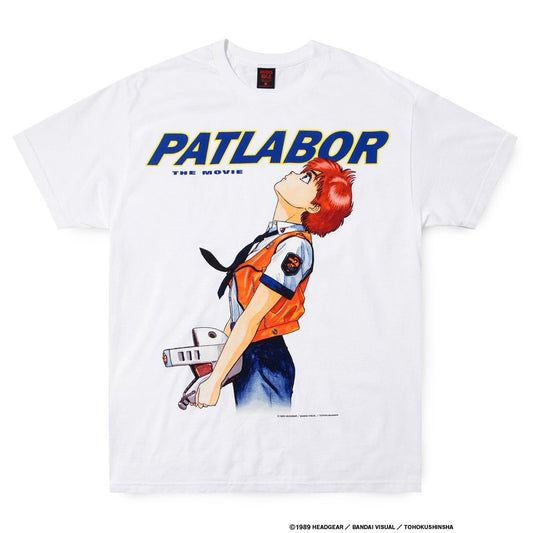 Patlabor: The Movie × GEEKS RULE SILKSCREEN T SHIRT / WHITE