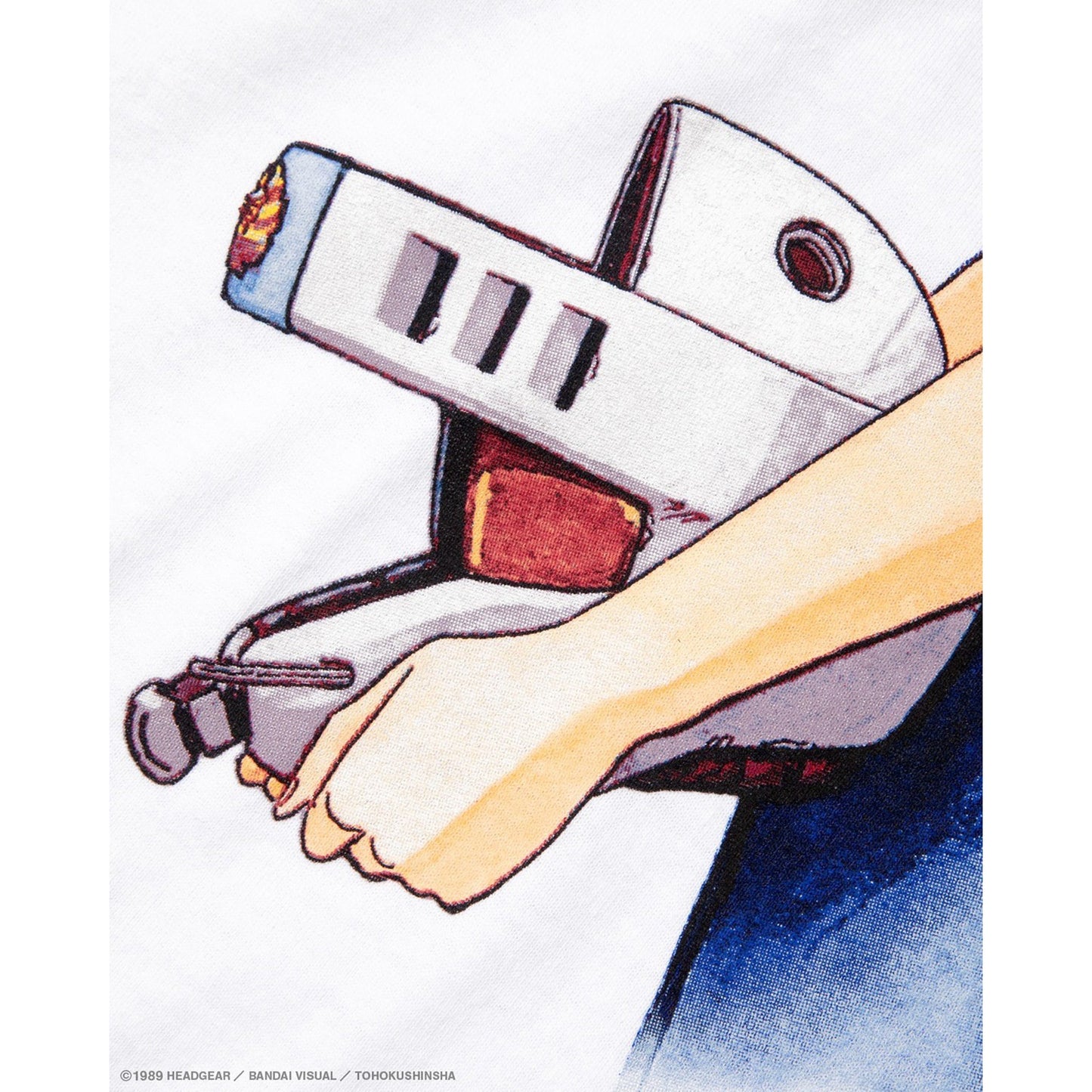 Patlabor: The Movie × GEEKS RULE SILKSCREEN T SHIRT / WHITE