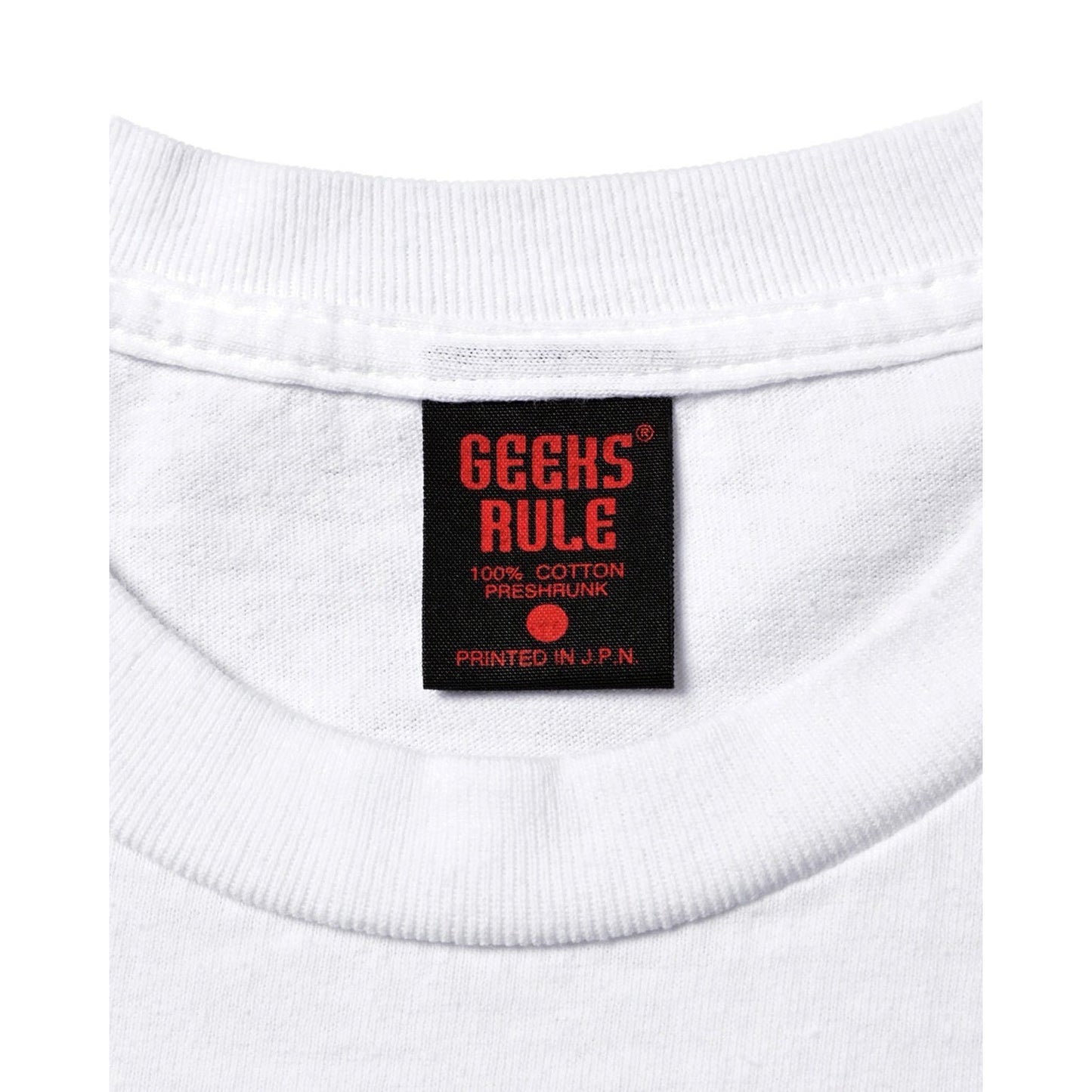Patlabor: The Movie × GEEKS RULE SILKSCREEN T SHIRT / WHITE