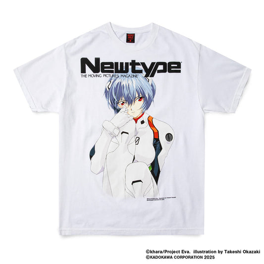 Newtype × 新世紀エヴァンゲリオン × GEEKS RULE 15 SILKSCREEN PRINTING T SHIRT / WHITE