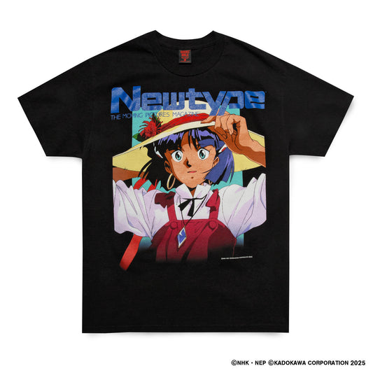 Newtype × ふしぎの海のナディア × GEEKS RULE 15 SILKSCREEN PRINTING T SHIRT / BLACK