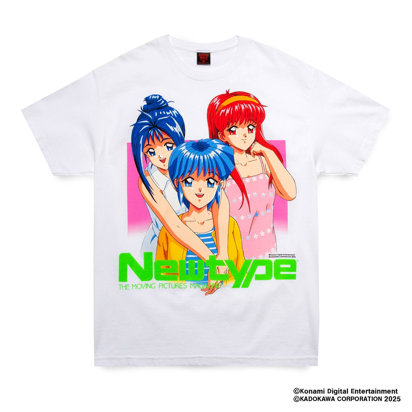 Newtype × ときめきメモリアル ドラマシリーズ × GEEKS RULE 15 SILKSCREEN / WHITE