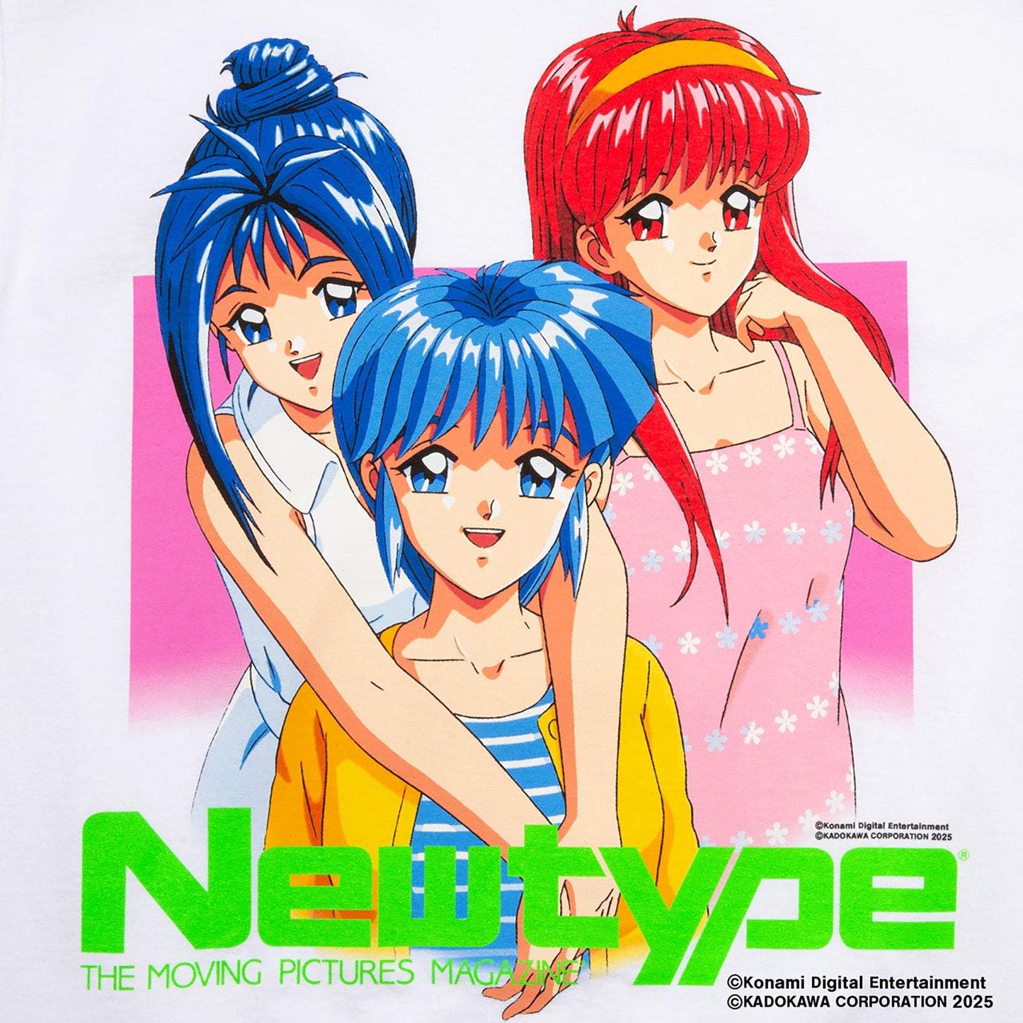 Newtype × ときめきメモリアル ドラマシリーズ × GEEKS RULE 15 SILKSCREEN / WHITE