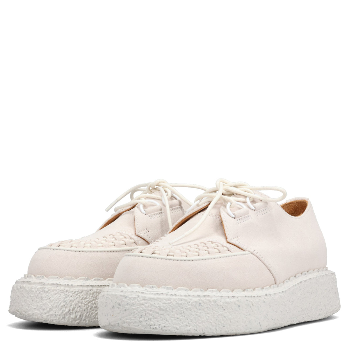 DAVID SUEDE SHOES / 011:WHITE