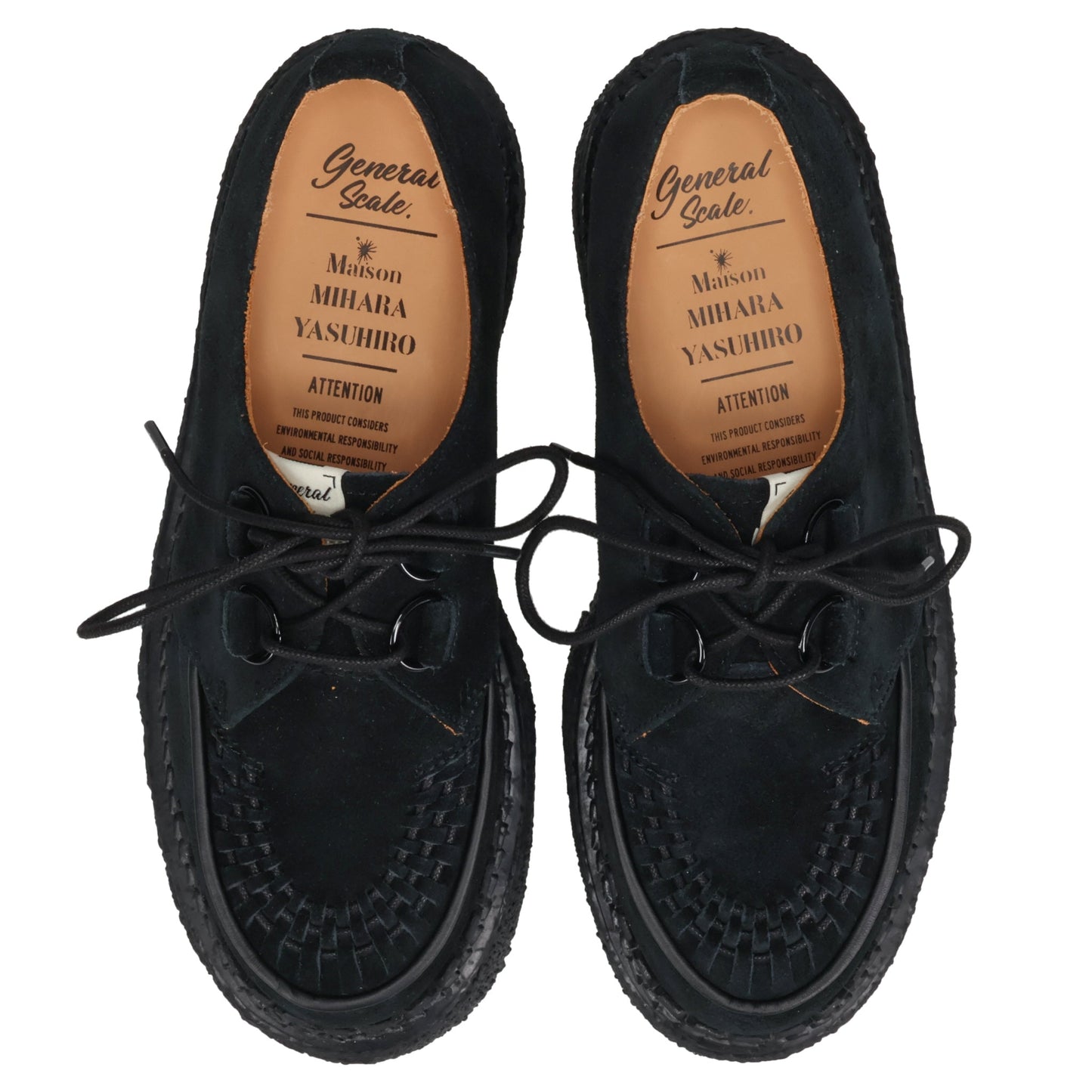 DAVID SUEDE SHOES / 018:BLACK