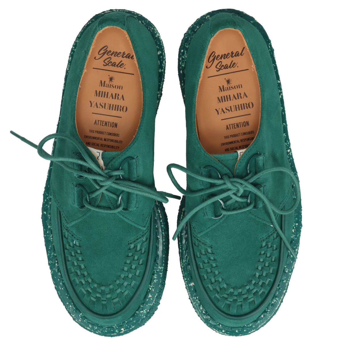DAVID SUEDE SHOES / 056:GREEN