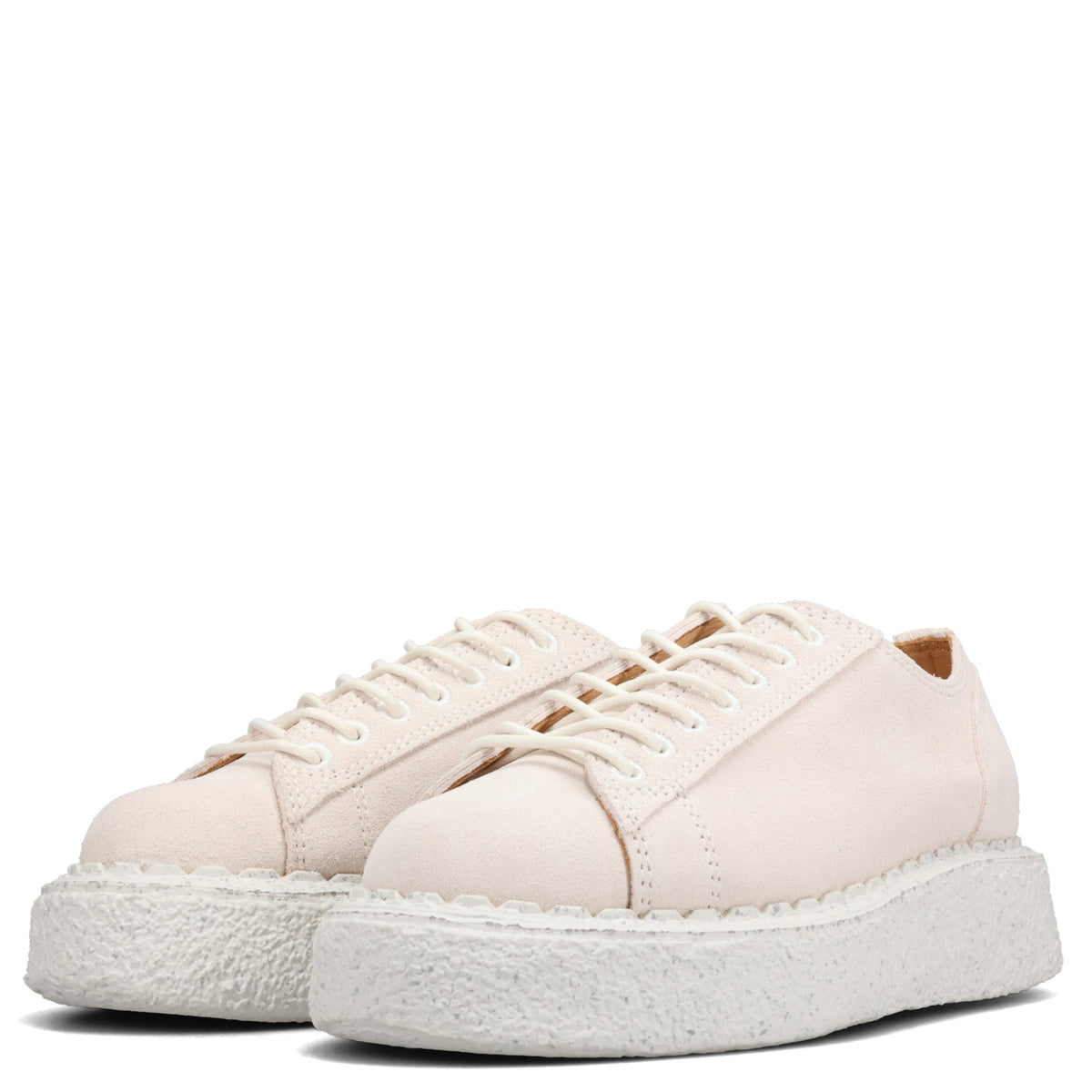 MARK SUEDE SHOES / 011:WHITE