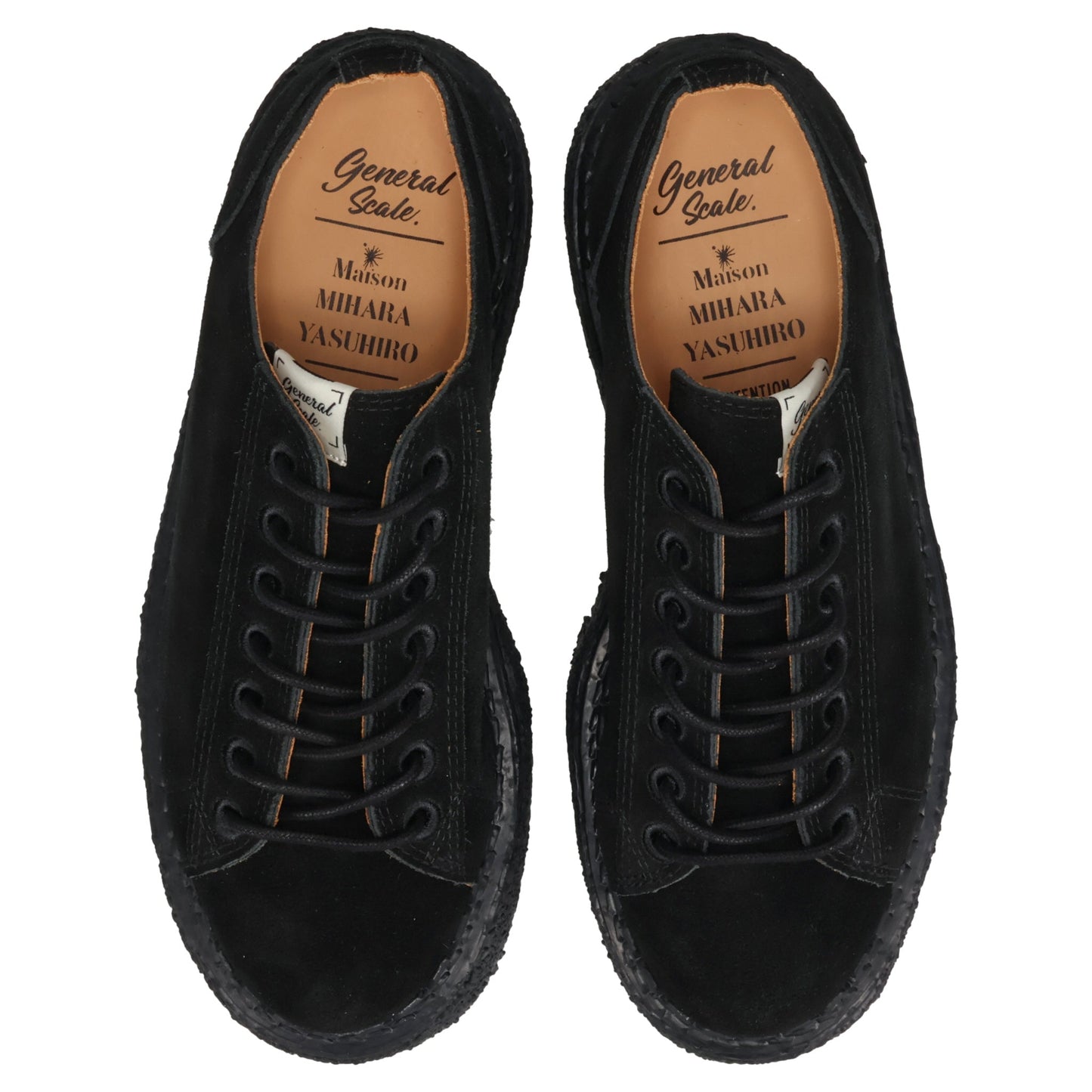 MARK SUEDE SHOES / 018:BLACK