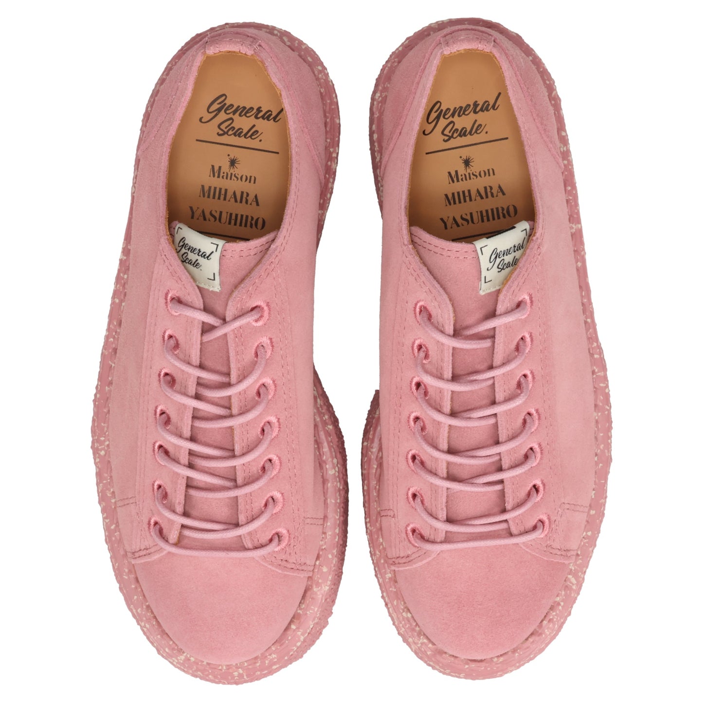 MARK SUEDE SHOES / 044:PINK