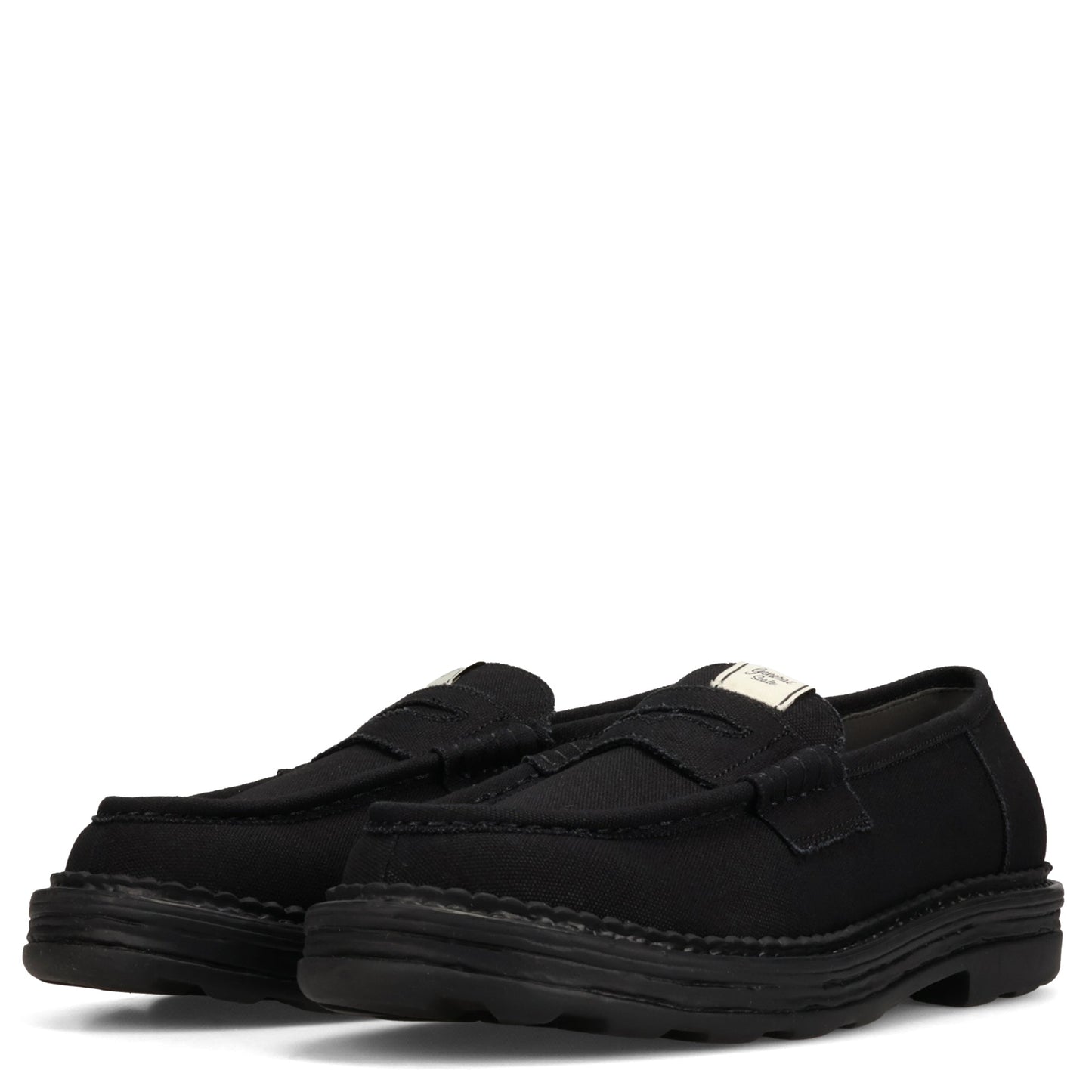 ANDY CANVAS LOAFERS / 018:BLACK