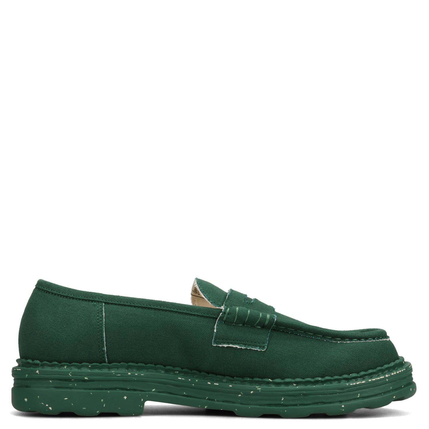 ANDY CANVAS LOAFERS / 057:DK.GREEN