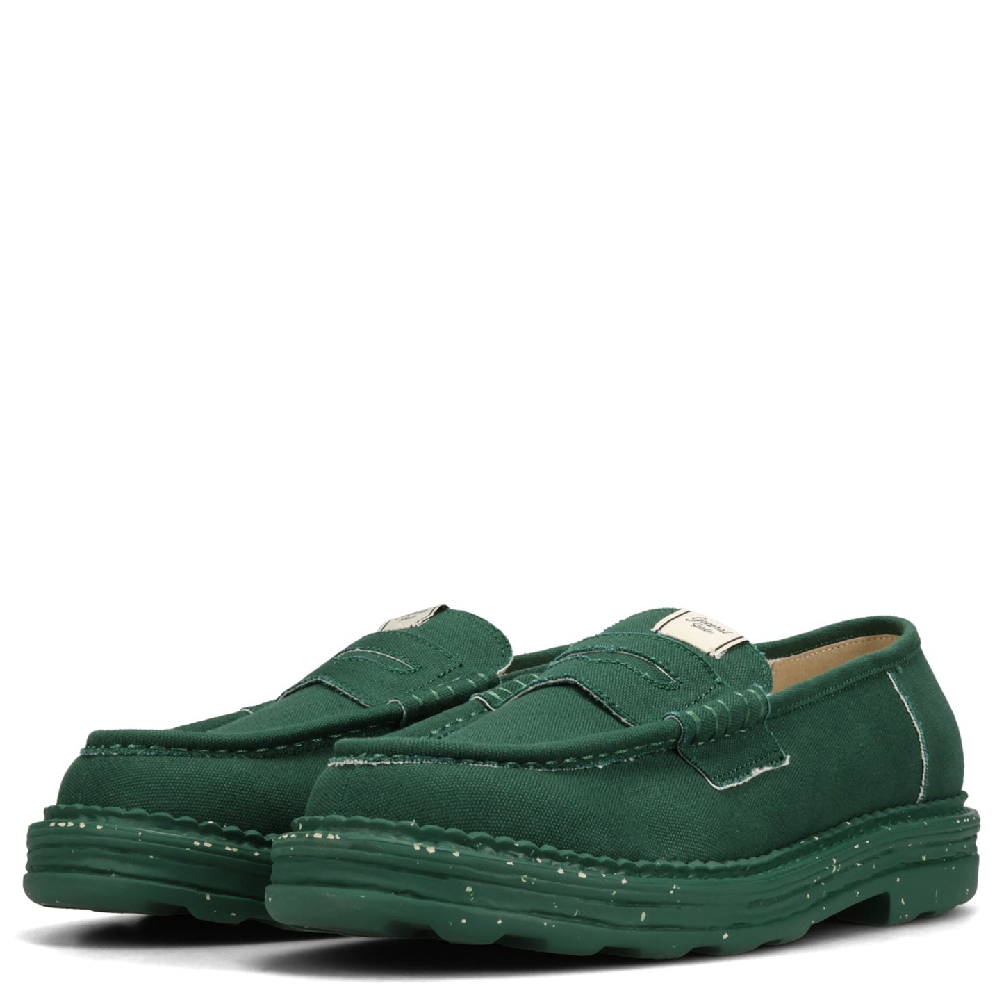 ANDY CANVAS LOAFERS / 057:DK.GREEN