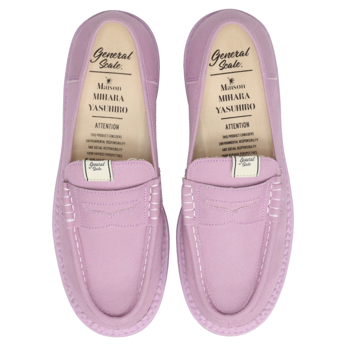 ANDY CANVAS LOAFERS / 075:LT.PURPLE