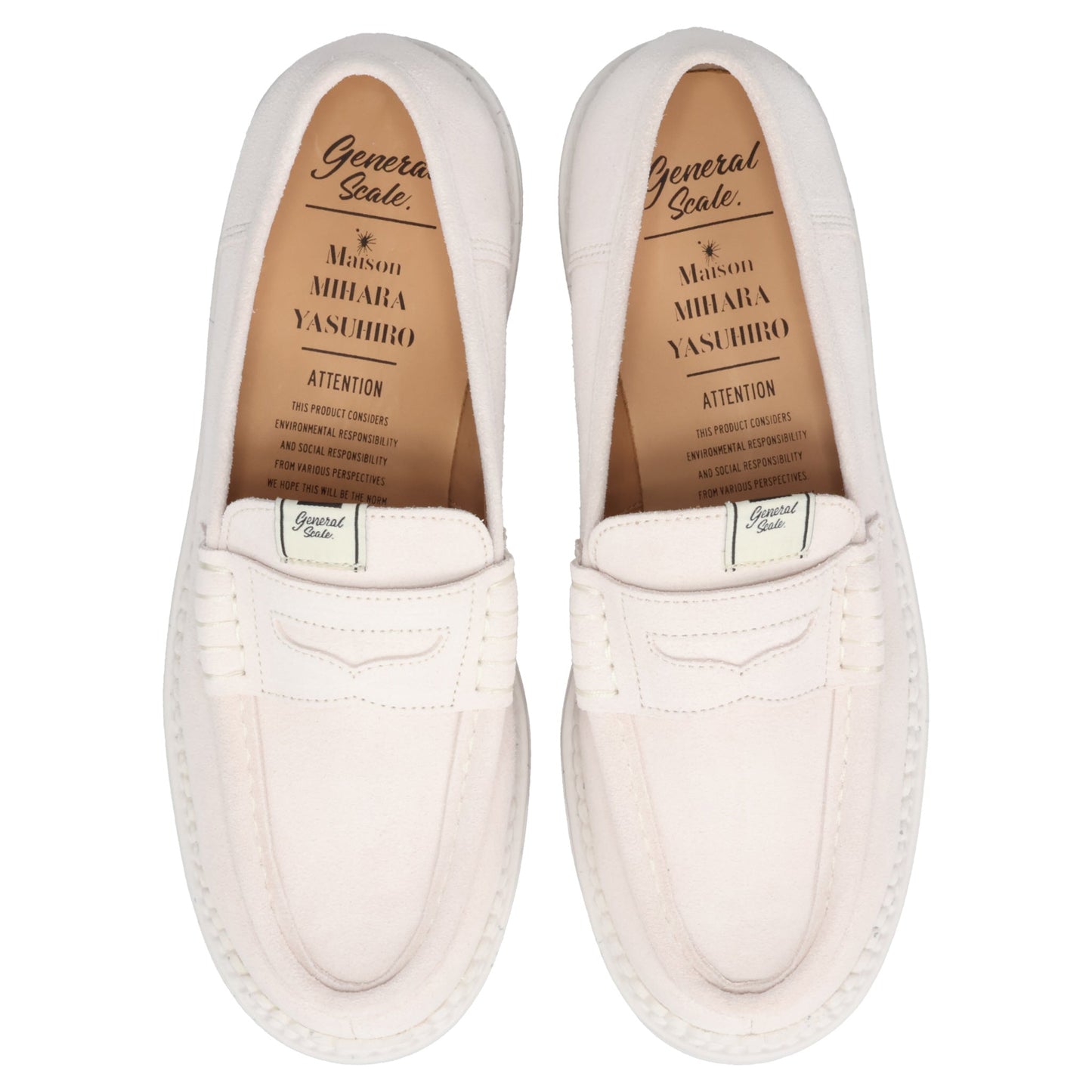 ANDY SUEDE LOAFERS / 011:WHITE