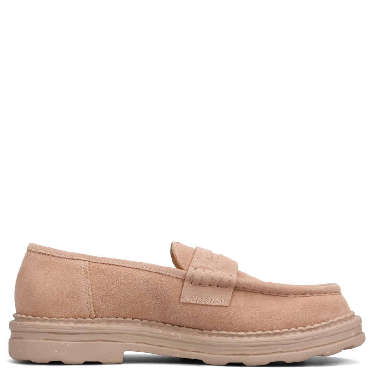 ANDY SUEDE LOAFERS / C04:PINK-BEIGE