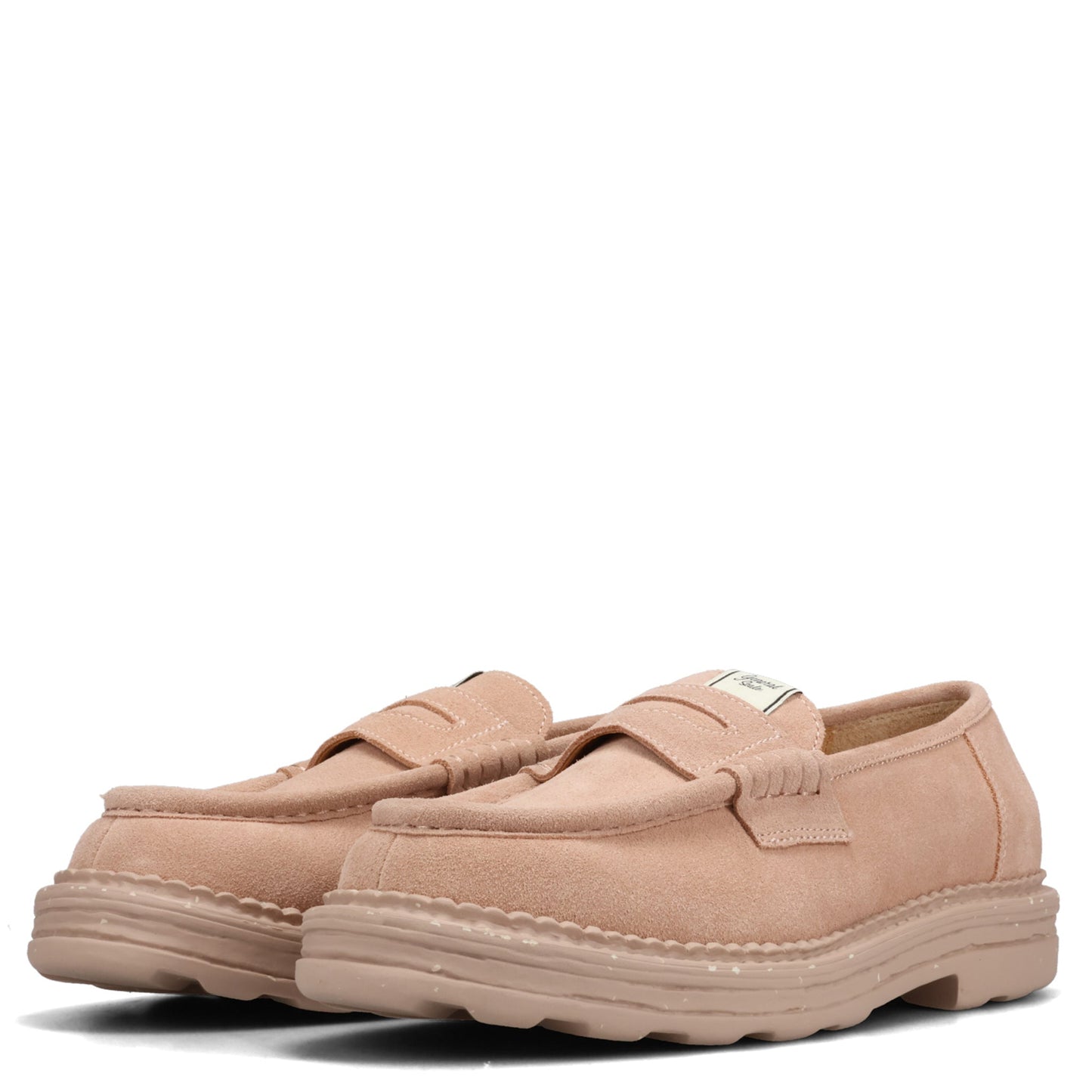 ANDY SUEDE LOAFERS / C04:PINK-BEIGE