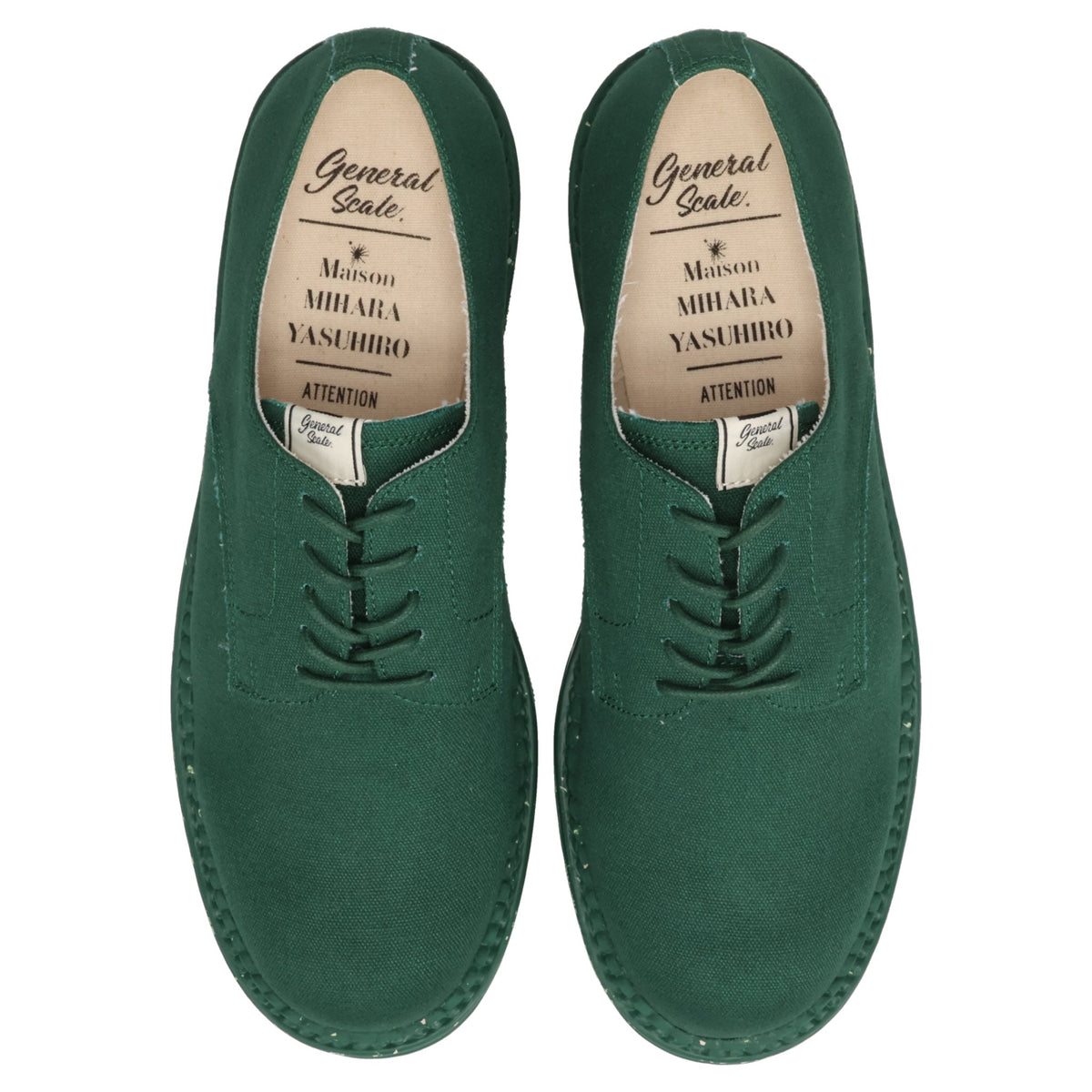 WALTER CANVAS DERBY / 057:DK.GREEN
