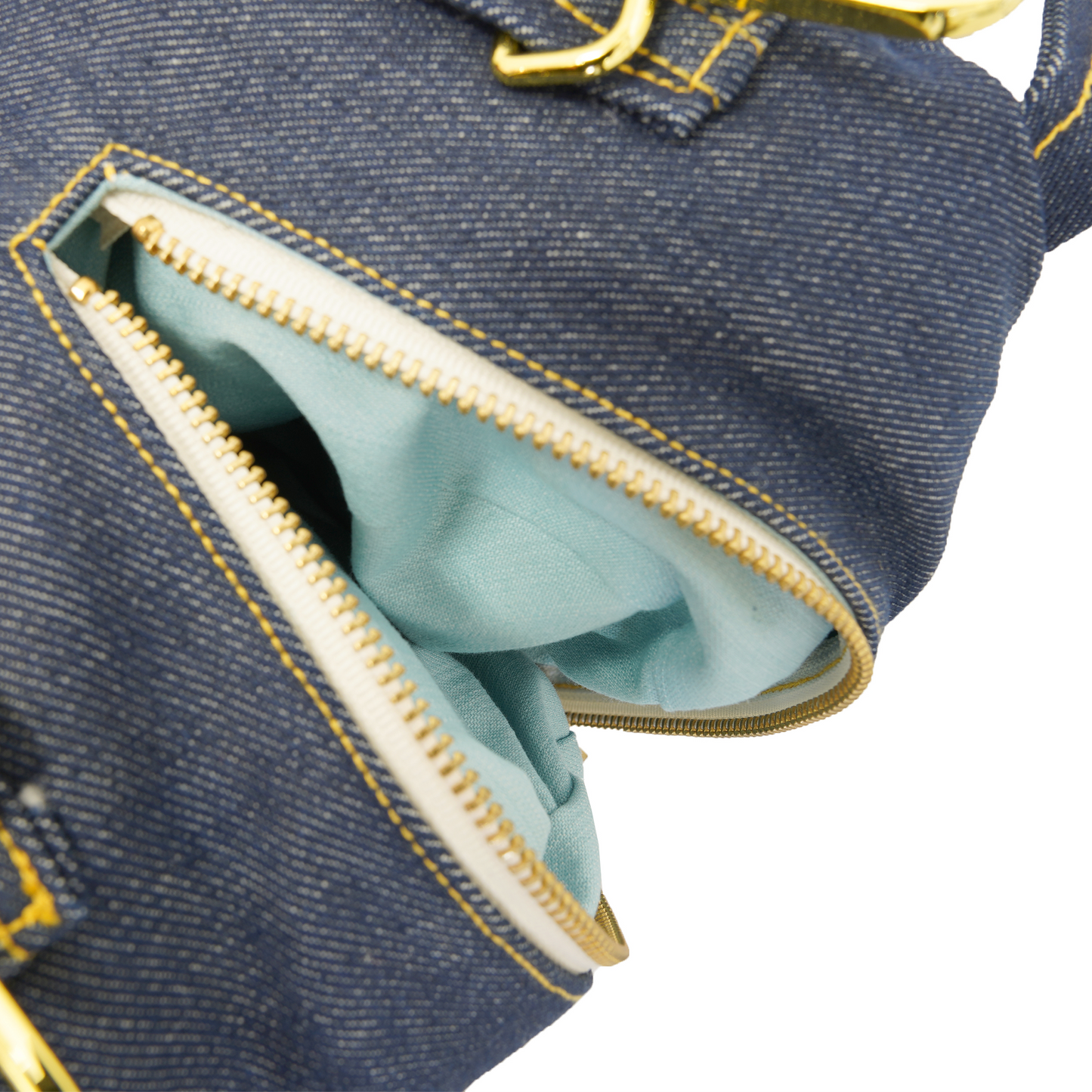 PUP PURSE 2.0 / RAW BLUE DENIM