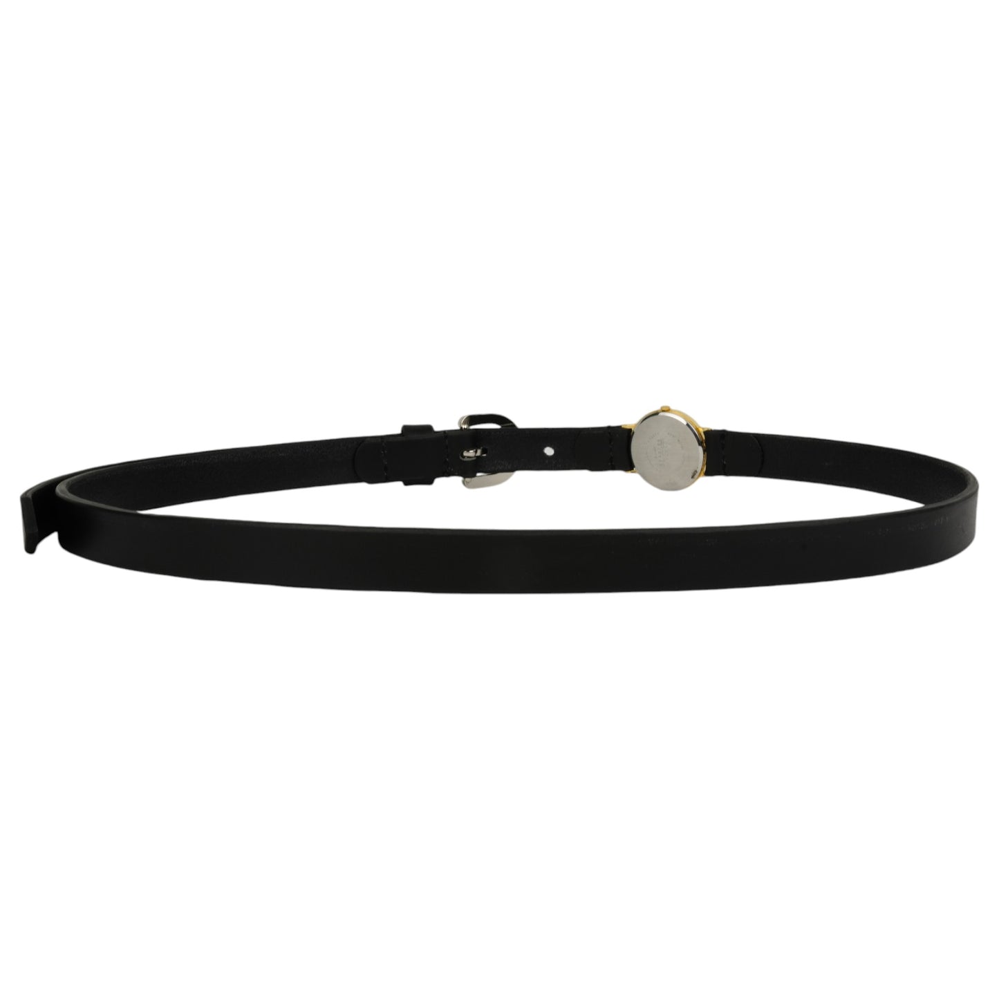 VINTAGE WATCH BELT -NARROW- / BLACK