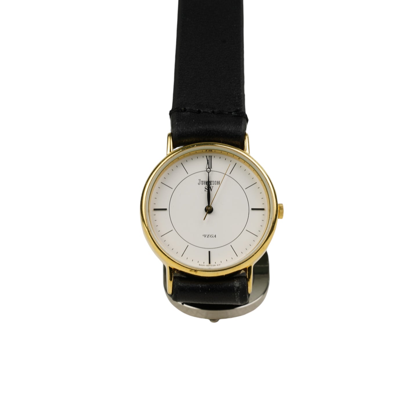 VINTAGE WATCH BELT -NARROW- / BLACK