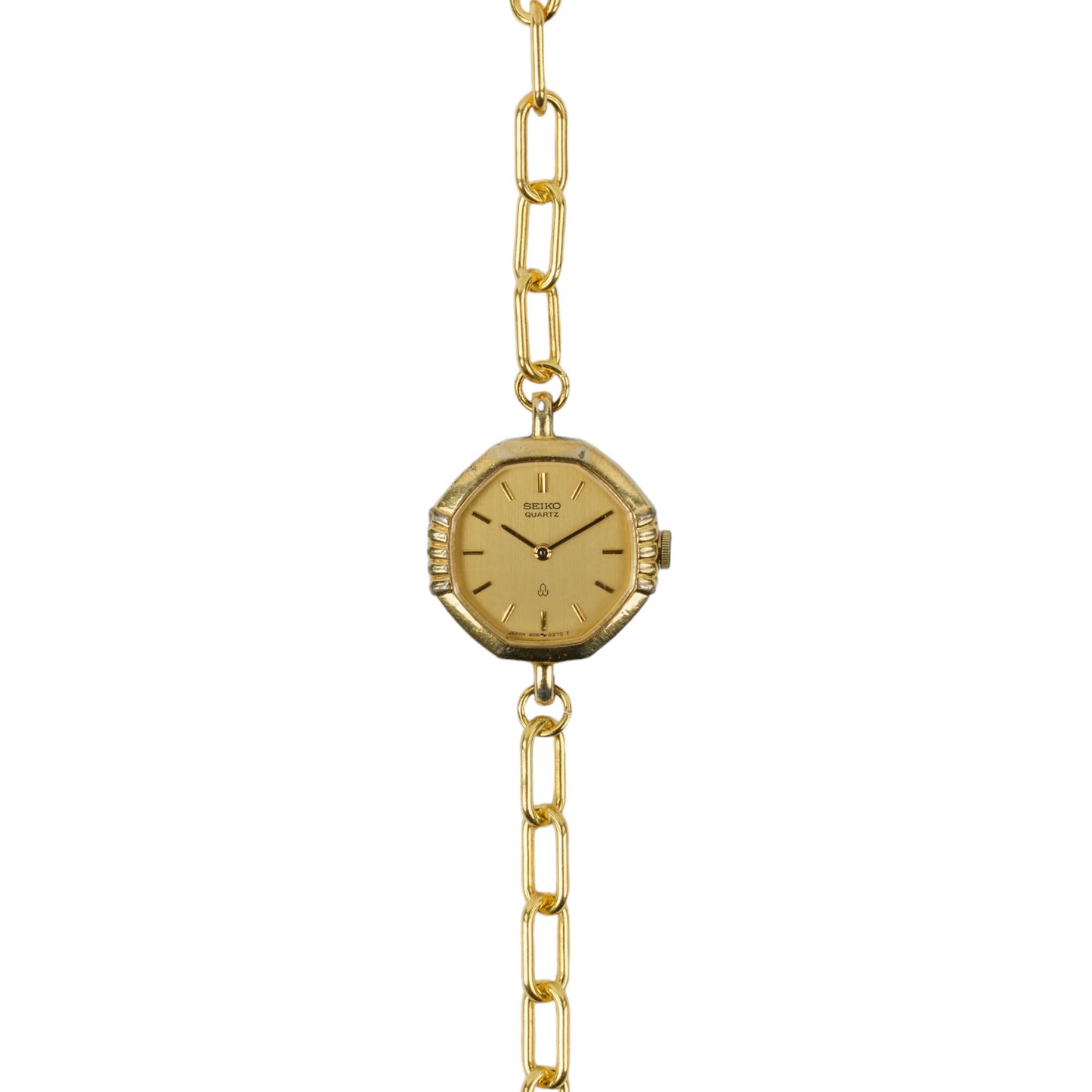 TRIPLED WATCH NECKLACE / GOLD