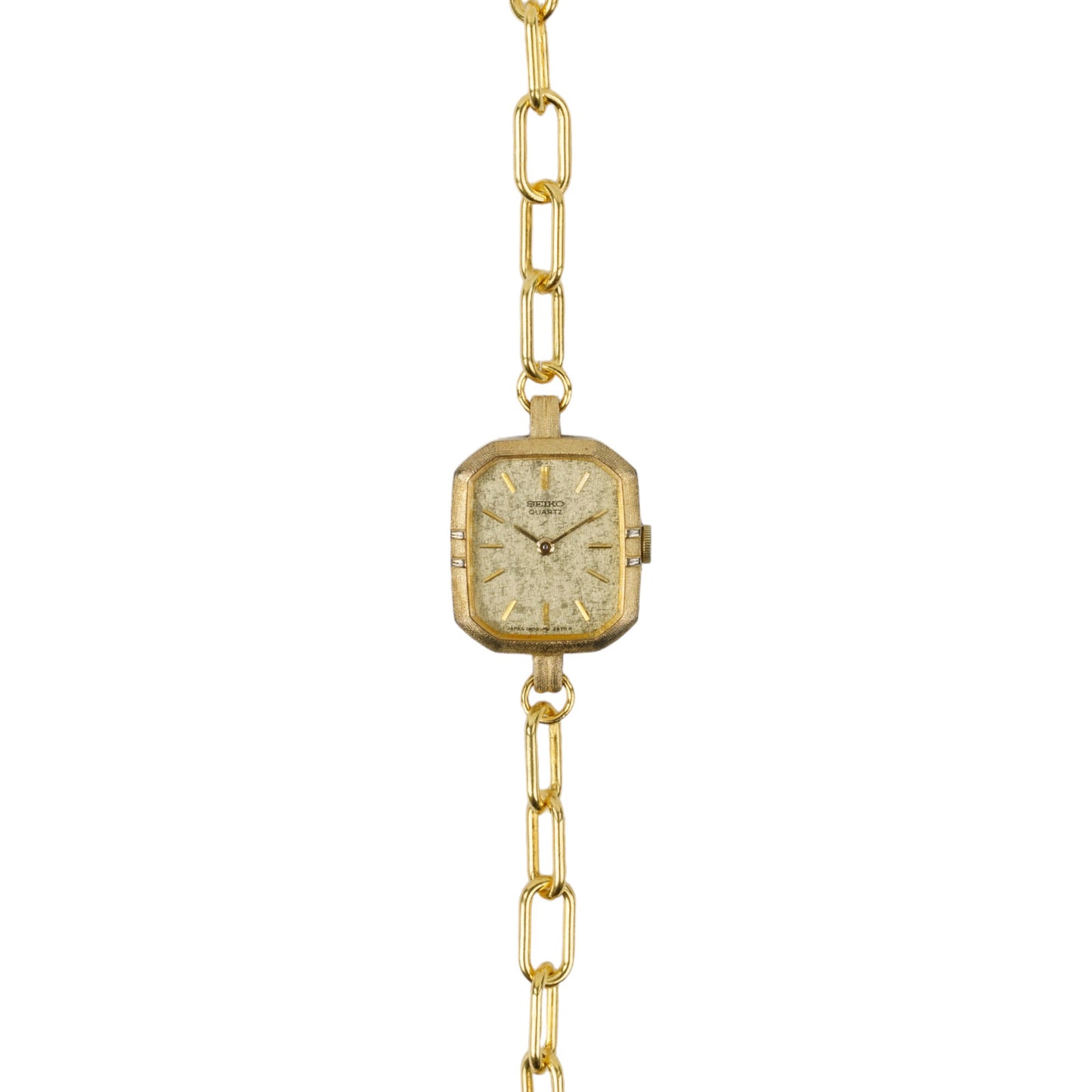 TRIPLED WATCH NECKLACE / GOLD