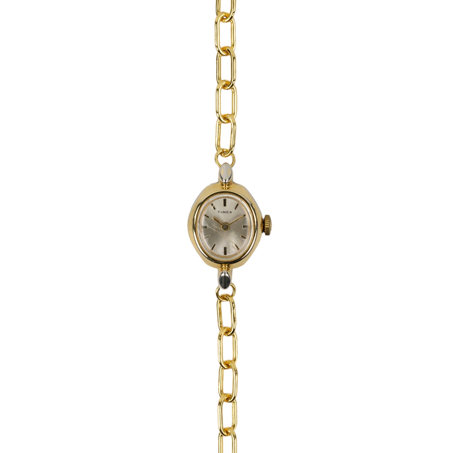 TRIPLED WATCH NECKLACE / GOLD