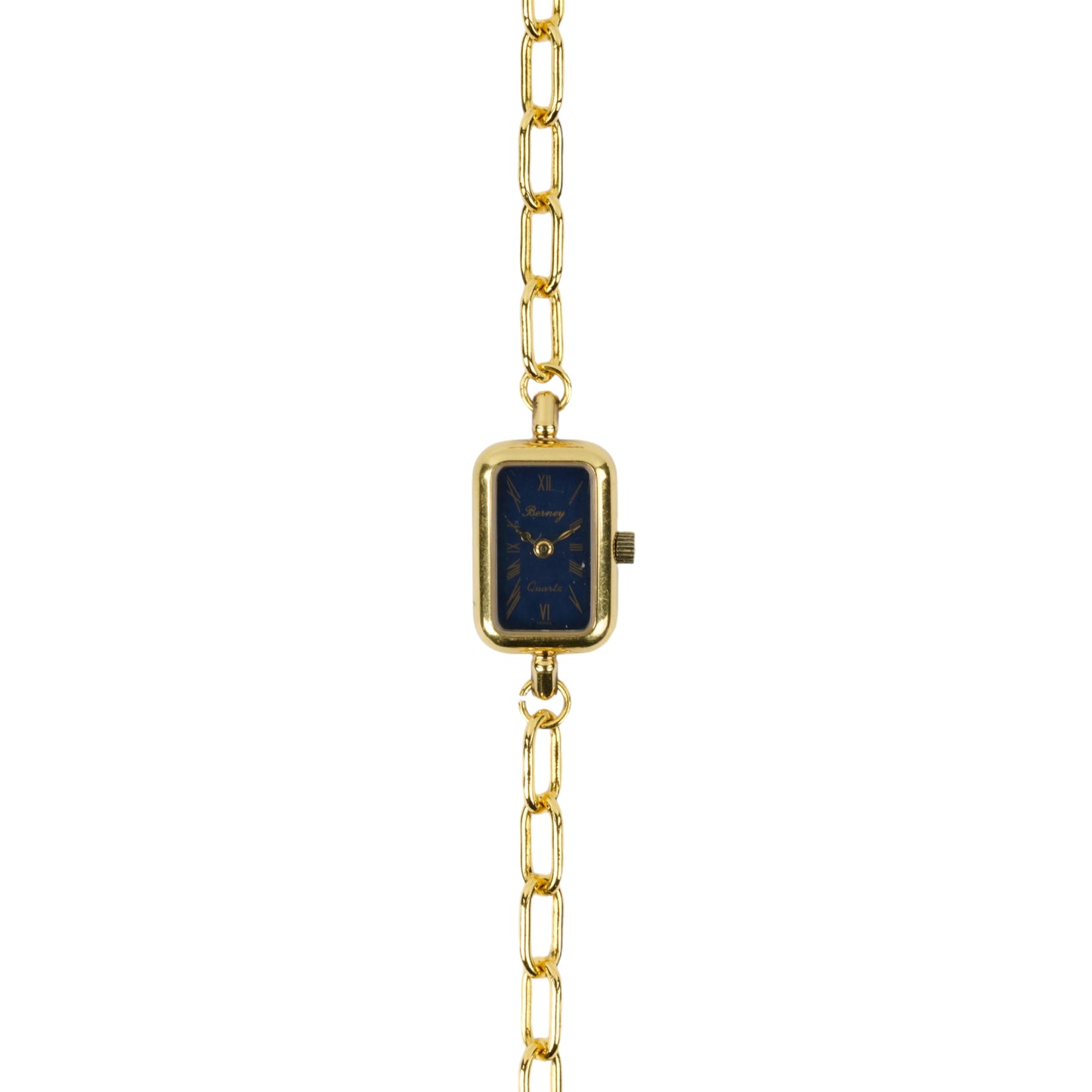 TRIPLED WATCH NECKLACE / GOLD