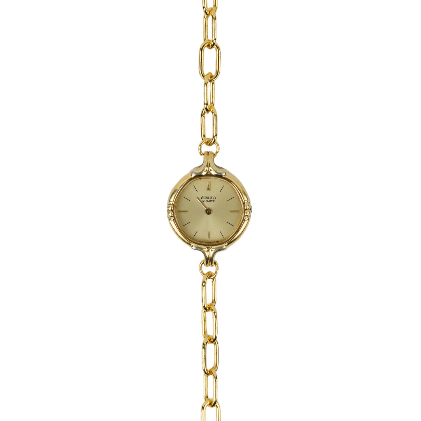 TRIPLED WATCH NECKLACE / GOLD