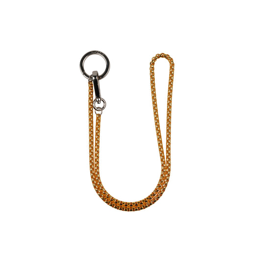 CHAIN LANYARD-SHORT / GOLD