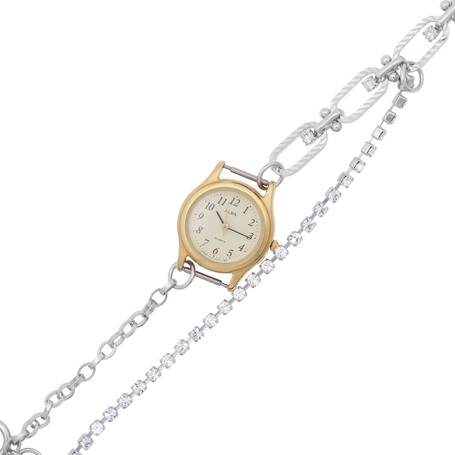 FUSION WATCH BRACELET / SILVER