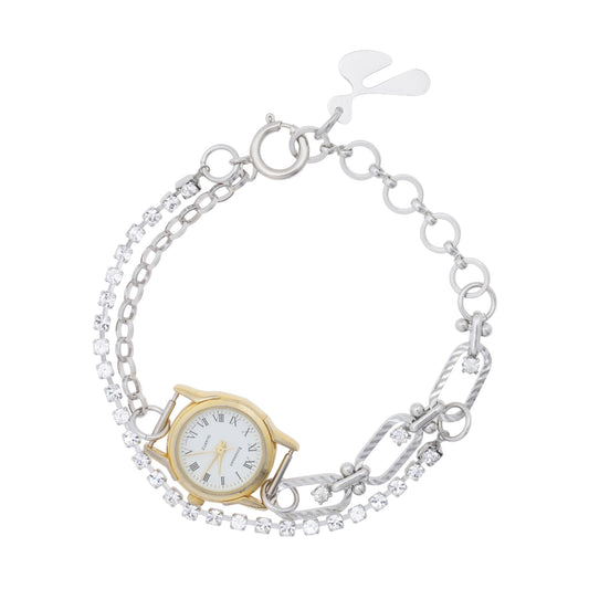 FUSION WATCH BRACELET / SILVER