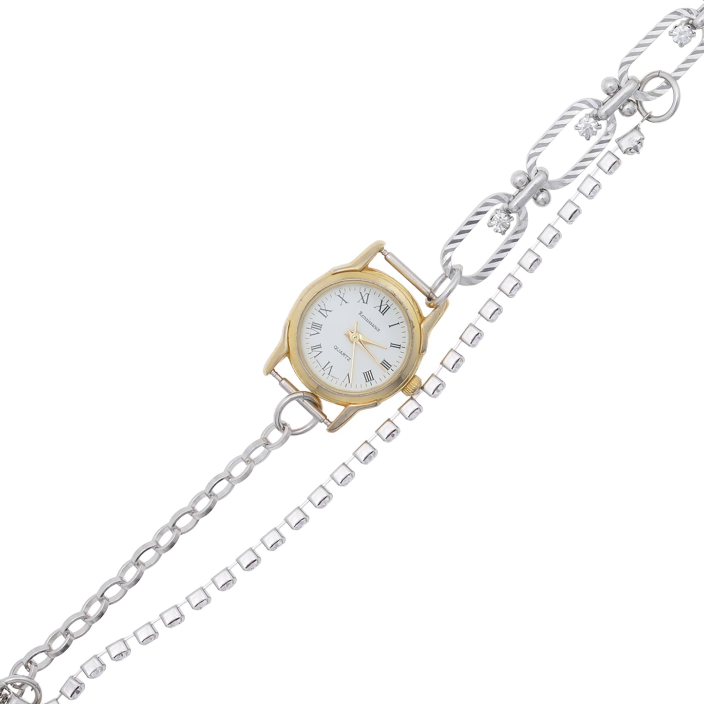 FUSION WATCH BRACELET / SILVER