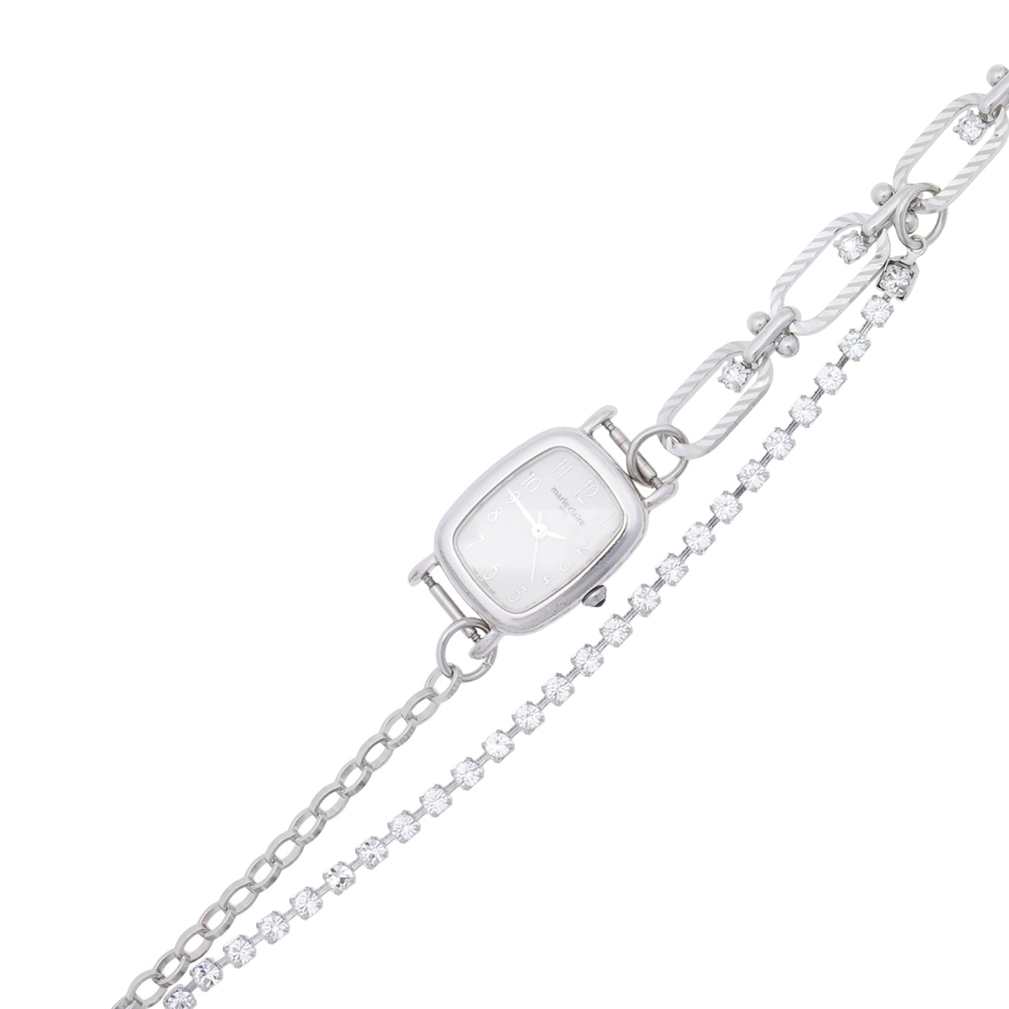 FUSION WATCH BRACELET / SILVER