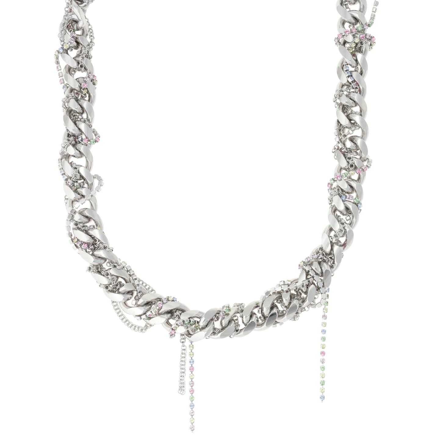 BROKEN "MIÇANGA" CHAIN / SILVER