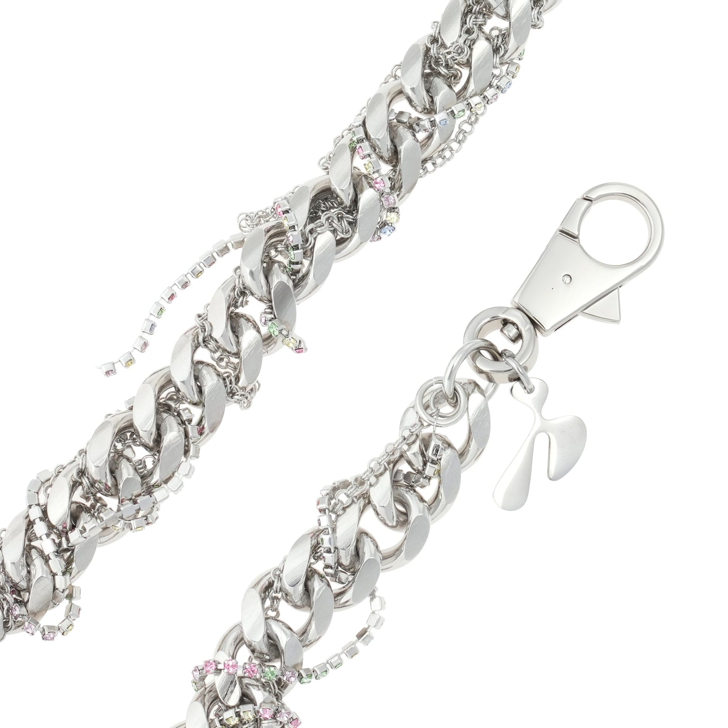 BROKEN "MIÇANGA" CHAIN / SILVER