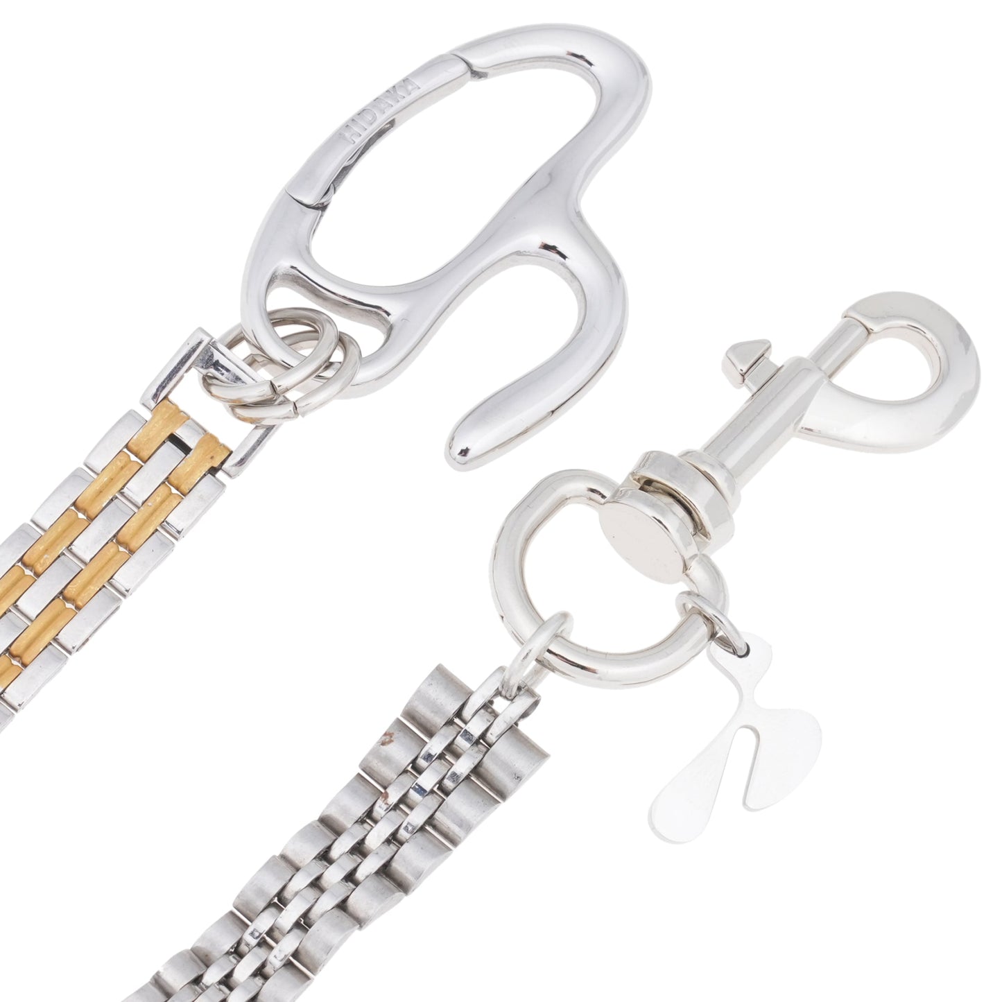 VINTAGE WATCH LINKS CHAIN / SILVER