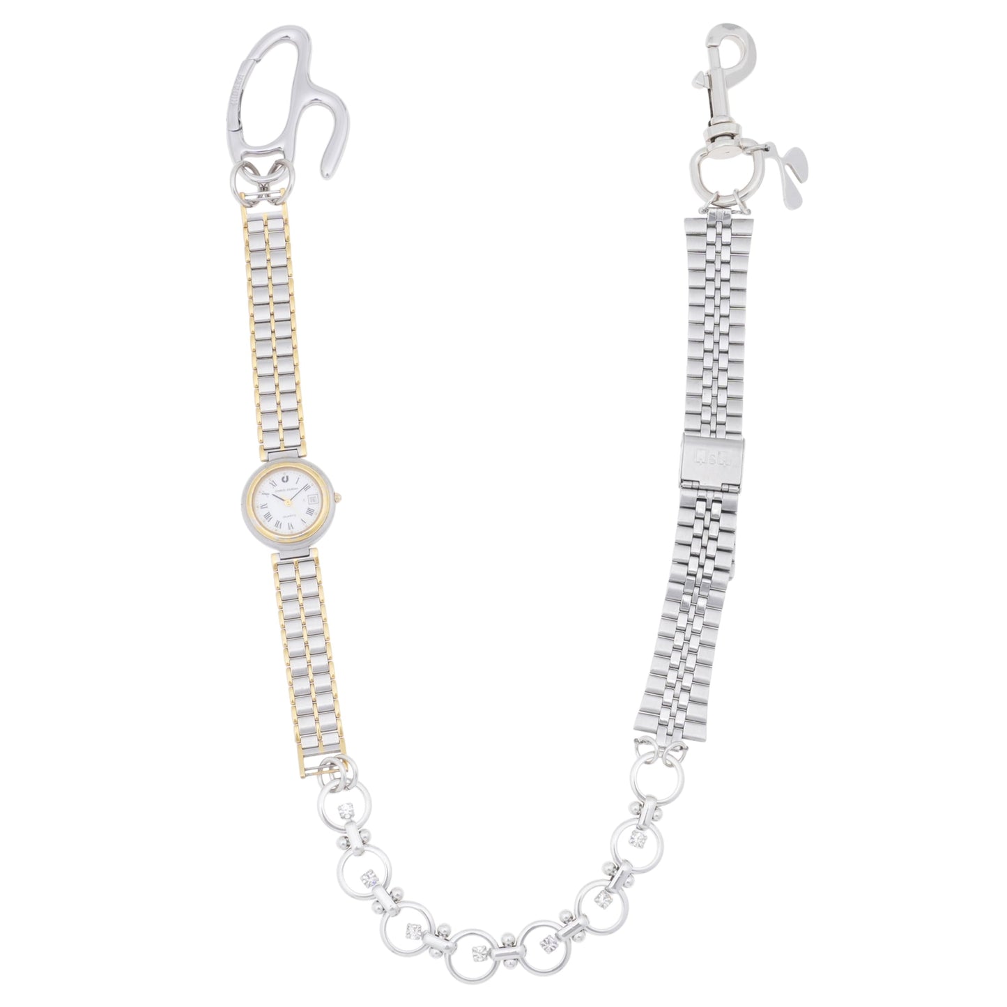 VINTAGE WATCH LINKS CHAIN / SILVER