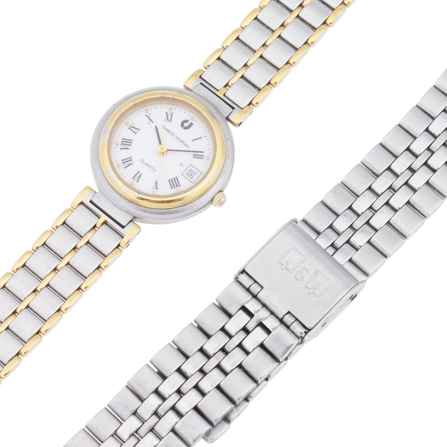 VINTAGE WATCH LINKS CHAIN / SILVER